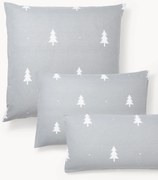 Flanellen kussenhoes X-mas Tree met kerstmotief