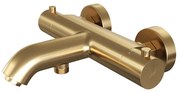 Brauer Gold Edition thermostatische badkraan geborsteld messing PVD