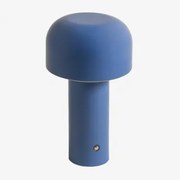 Draadloze Led-tafellamp Van Ijzer Loentia Ken Blauw - Sklum