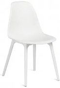 Set Van 2 Tuinstoelen Van Polypropyleen Scand Wit - Sklum
