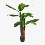 Decoratieve Bananen Kunstplant 140 Cm ↑140 Cm - Sklum