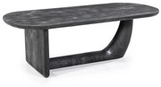 By-Boo Donn Unieke Salontafel Zwart Mangohout - 110 X 53cm.