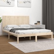 vidaXL Bedframe massief grenenhout 200x200 cm