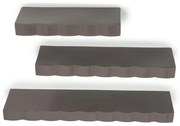 By-Boo Prinz Wandrek Set Van 3 Bruin - 66x14x4cm.