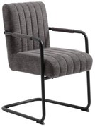 Eetkamerstoel Met Armleuning Grijs