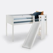 Halfhoog bed met glijbaan, Mirka