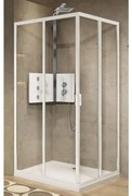 Novellini Lunes 2.0 hoekinstap A m. schuifdeuren 87/90x195cm matchroom/helder LUNA871B