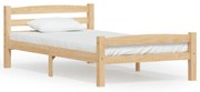 vidaXL Bedframe massief grenenhout 90x200 cm