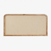 Abrams Hoofdeinde Van Mangohout, Mdf En Jute 180 Cm - Sklum