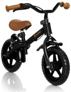 Baninni Loopfiets Wheely zwart en bruin BNFK012-BKBR