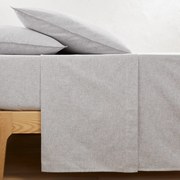 Onderlaken in chambray katoenen flanel, Clara