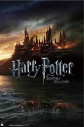 Poster Harry Potter - Burning Hogwarts