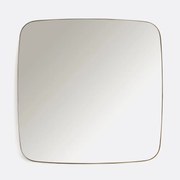 Vierkante spiegel in metaal 90x90 cm, Iodus