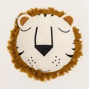 Ronde Kussen Ø30cm Van Katoen Suky Kids Beige – Crème - Sklum