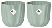 2x Pot elho Vibes Fold Round groen