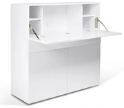 TemaHome Focus Moderne Secretaire Wit - 110x42x109cm.