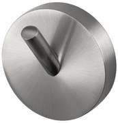 Haceka Kosmos Handdoekhaak - rond - enkel - geborsteld RVS 1208614