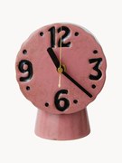 Handbeschilderde tafelklok Retro van keramiek