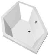 Xenz Society 145 ligbad 145x145x50cm Wit