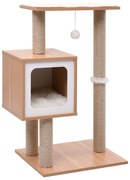 vidaXL Kattenkrabpaal met sisal krabmat 82 cm