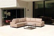Essentials by Flow - Emerade hoekbank latte luxe zonder tafel