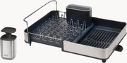 Afdruiprek RethinkYourSink met zeepdispenser, 2-delig