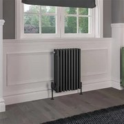 Eastbrook Rivassa 4 koloms radiator 45x60cm staal 1796W antraciet