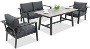 Aluminium tuinmeubelen Sydney 4 Garden Point antracyt