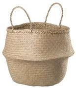 Kahs Rieten Mand Ø45 X 40 Cm & Naturel - Sklum
