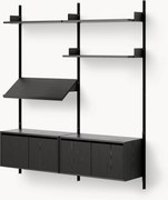 Grote wandrek Living met kasten