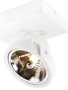 Design plafondSpot / Opbouwspot / Plafondspot wit draai- en kantelbaar - Go Design, Industriele / Industrie / Industrial, Modern G9 rond Binnenverlichting Lamp