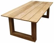 Cannes lounge tuintafel teak 150x74x H50 cm