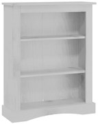 vidaXL Boekenkast 3 planken 81x29x100 cm grenenhout Corona-stijl grijs