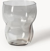 Mondgeblazen waterglazen Limfjord, 4 stuks