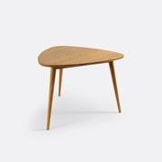 Eettafel in eikenhout en fineer, 3 personen, Quilda