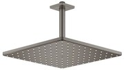GROHE Rainshower Mono 310 Cube Hoofddouche - 31x31cm - 1 straalsoort - plafondarm 14.2cm - geborsteld hard graphite 26566al0