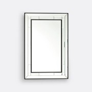 Rechthoekige spiegel, afgeschuinde afwerking, breedte 60 x hoogte 90 cm, Andella
