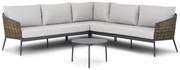 Loungeset 5 personen Aluminium Taupe  Coco Ewa/Pacific