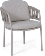 Tuinstoel Aluminium/rope Zand/Beige 4 Seasons Calma loft