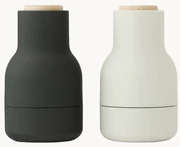 Kleine zout- en pepermolen Bottle Grinder met beukenhouten deksel, 2-delig