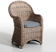 Tuin fauteuil met vlechtwerk, Elmer