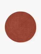 Rond wollen vloerkleed Mason, handgetuft