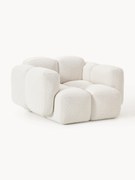 Loungefauteuil Tayla van bouclé