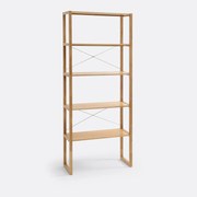 Boekenkast met 5 planken, hoogte 190 cm, COMPO