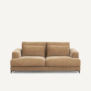 3-zits slaapbank stonewashed fluweel, Marsile
