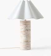 Dimbare LED tafellamp Arya met marmeren voet