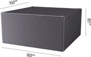 Platinum Aerocover tuinsethoes - Ademende hoes voor tuinset met rechthoekige tafels tot 160cm (inclusief stoelen)
