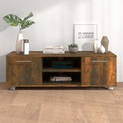 vidaXL Tv-meubel 110x40x35 cm bewerkt hout gerookt eikenkleurig