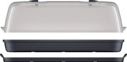 Prosperplast Respana Tafel Kweekkas / Propagator - 51,5 x 19,6 x 18,5 cm - Antraciet
