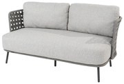 4 Seasons Outdoor Palacio 2,5-zits loungebank silvergrey SALE  Loungebank    antraciet weerbestendig